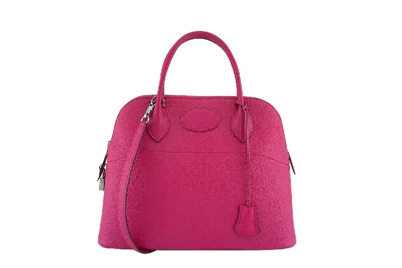 Sustainable and Ethical Hermes Bags for Conscious ConsumersHermes Rose Shocking Chevre Pink 31cm Bolide Tote Bag