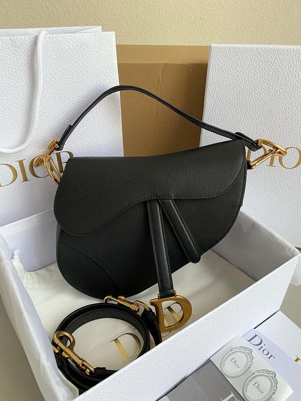 Christian Dior handbags with a snap - button closure and a decorative buckleBC - Dior Bags - 1135