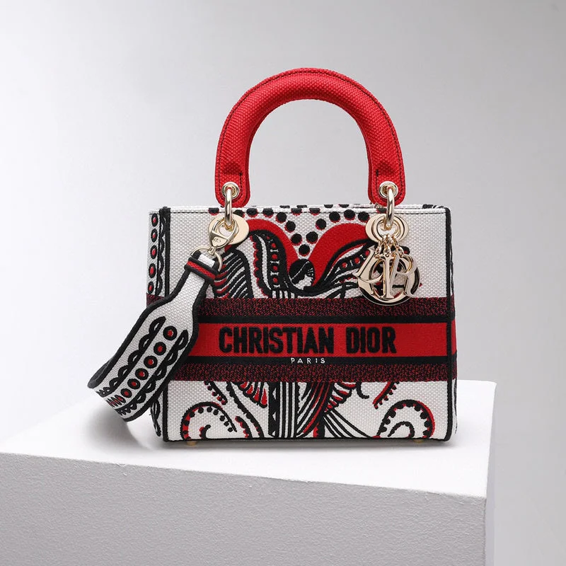 Christian Dior tote bags with a printed Dior logo on the frontChristian Dior  Bags - 3777