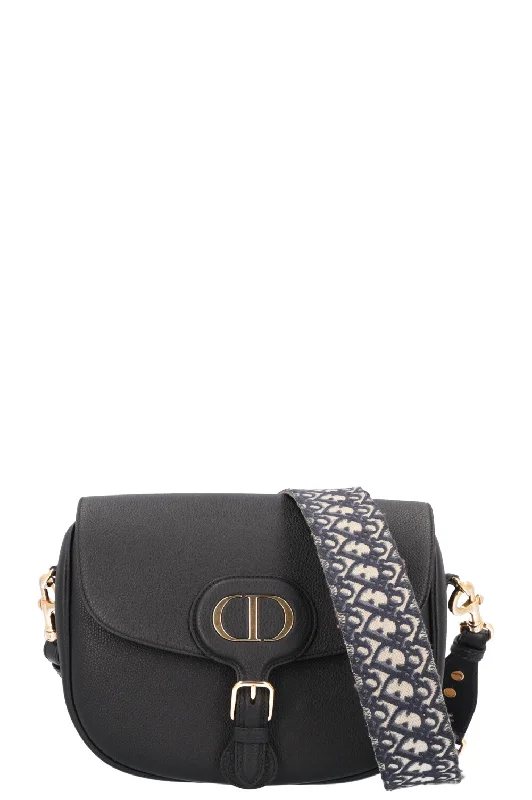 Luxury Christian Dior crossbody bags with a chain - link strapCHRISTIAN DIOR Bobby Bag Large