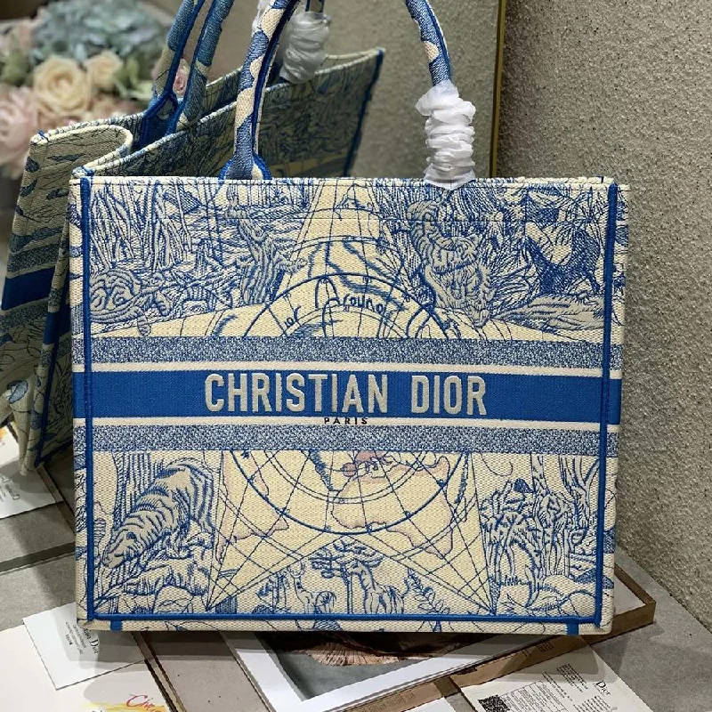 Christian Dior Saddle bags with a studded trim for a bold lookDIOR BOOK TOTE