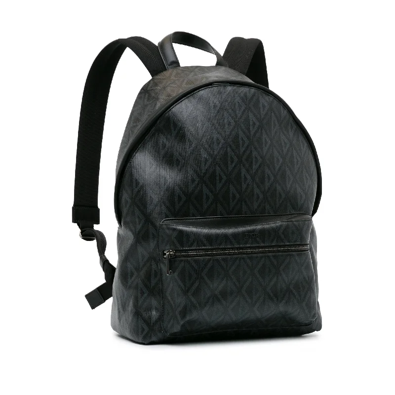 Christian Dior bags with a zip - top closure and multiple compartmentsDior CD Diamond Rider Backpack (YclIHK)