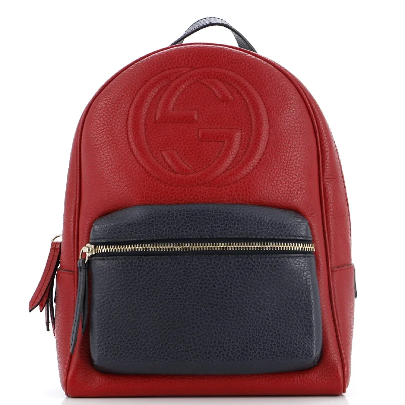 Soho Chain Backpack Leather